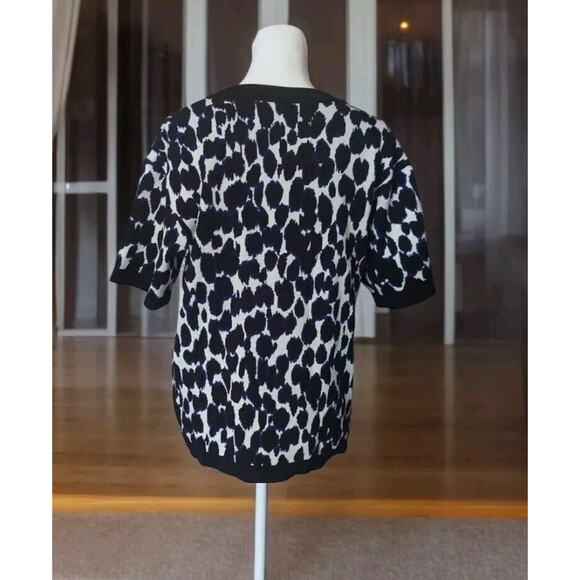Kate Spade Womens Size Small Short Sleeve Sweater Shirt - Picture 3 of 7